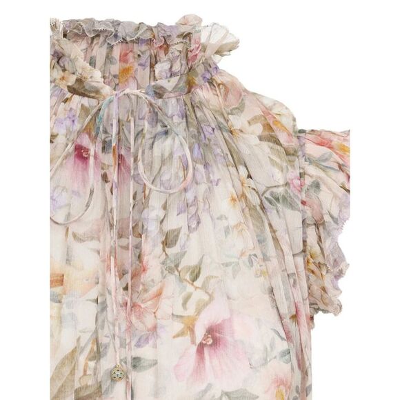 Zimmermann Women Rebellion Flutter Midi Dress - Picture 3 of 4